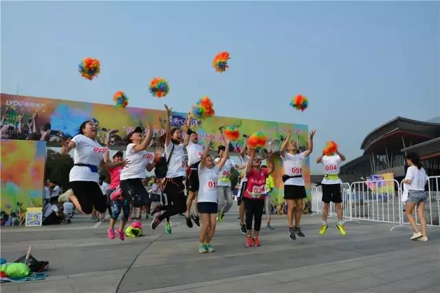 一场合肥史上最盛大的彩跑上演！！