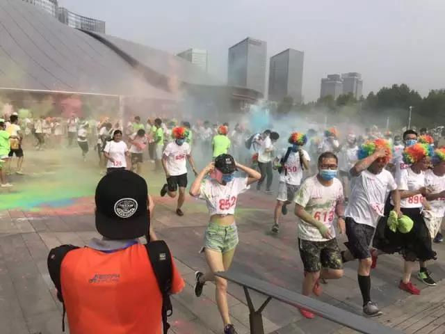 一场合肥史上最盛大的彩跑上演！！